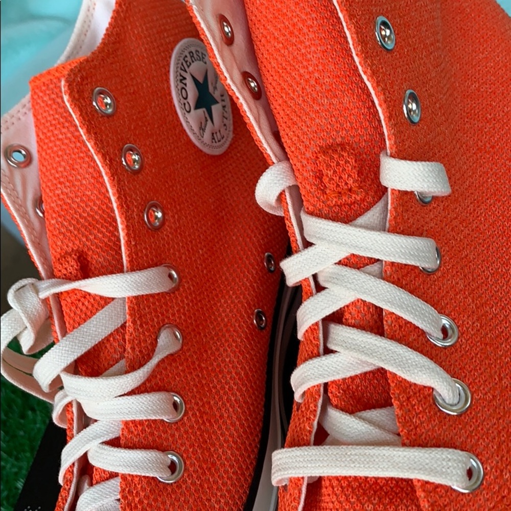 CONVERSE CTAS HI BOLD MANDARIN/FUEL ORANGE MEN’S - Picture 9 of 16